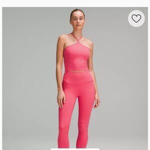Lululemon, New w/ Tags, never worn, Size 6 Glaze Pink workout top